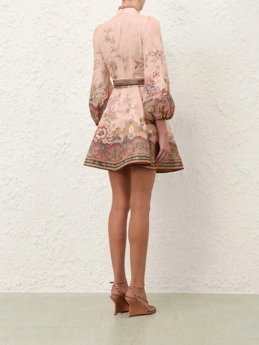 Zimmermann Alchemy Button Mini Dress - Picture 3 of 11